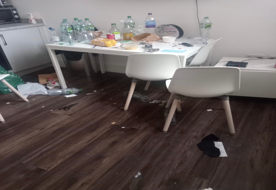 Dirty Apartment Room in Liverpool