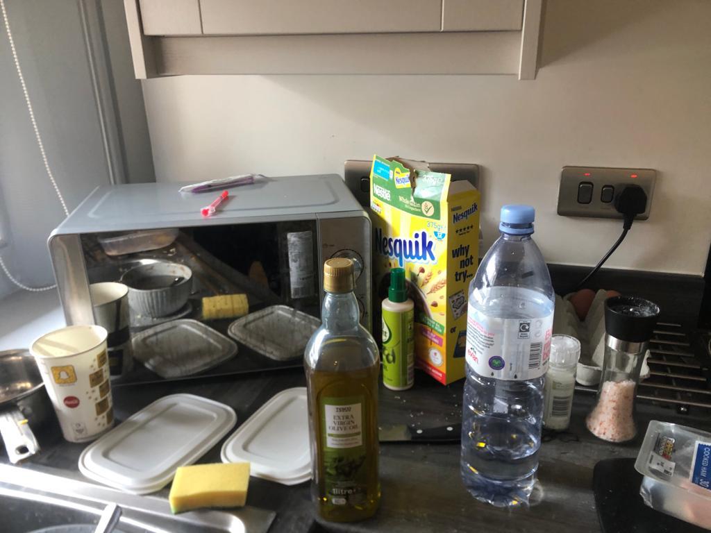 Dirty Uncleaned Messy Room